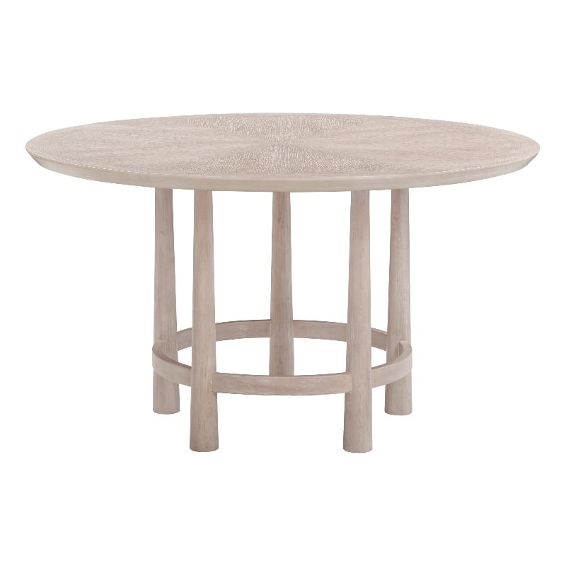 Horizons Dining Table - Cerused White Oak