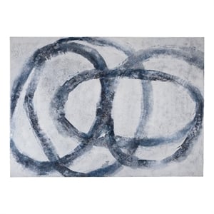 Altarium Canvas Art - White/Blue