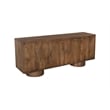 Rich Brown Mango Wood Napa Server Modern Rustic
