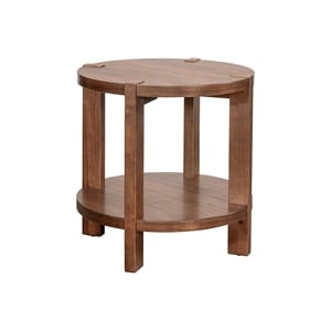 Winston End Table - Warm Walnut