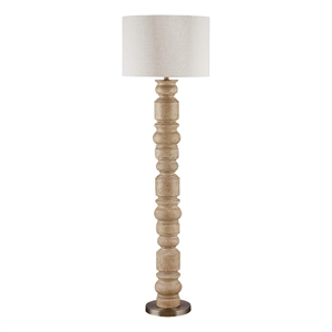 helford floor lamp - light brown