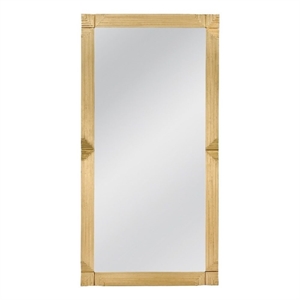 Gold Mellstock Art Deco Floor Mirror Modern Glass