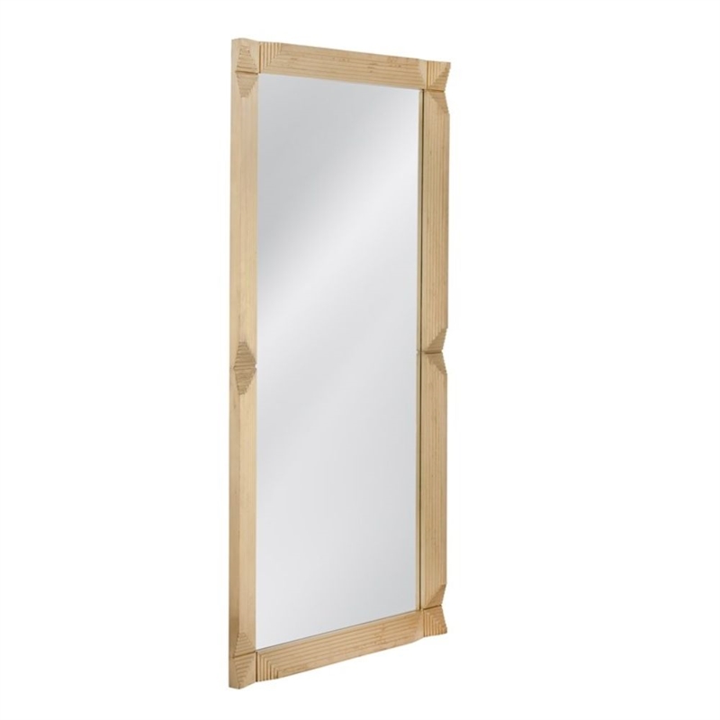 Gold Mellstock Art Deco Floor Mirror Modern Glass