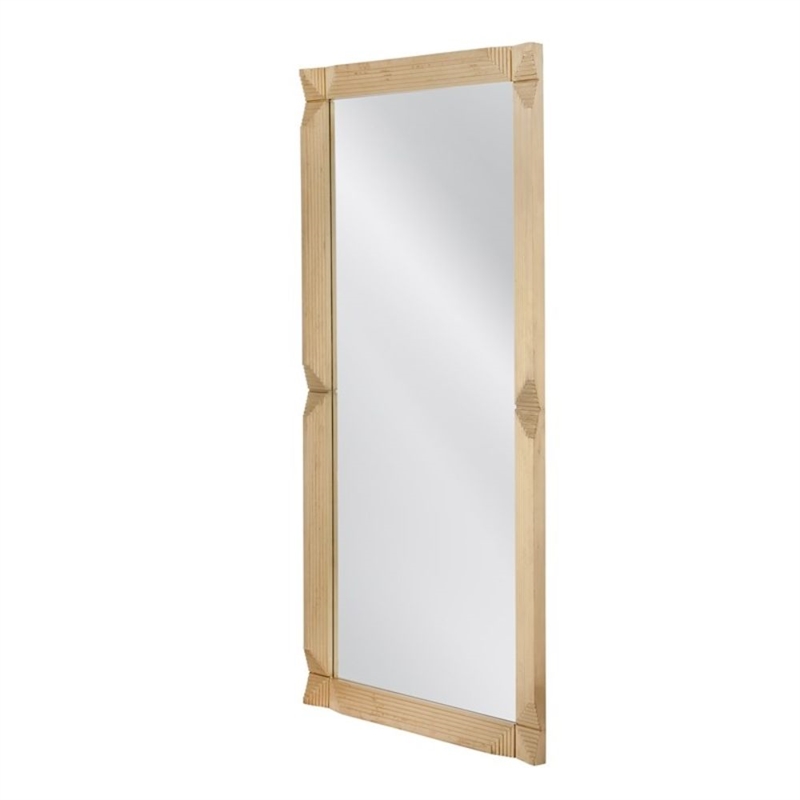 Gold Mellstock Art Deco Floor Mirror Modern Glass
