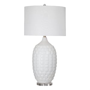sesser table lamp - white