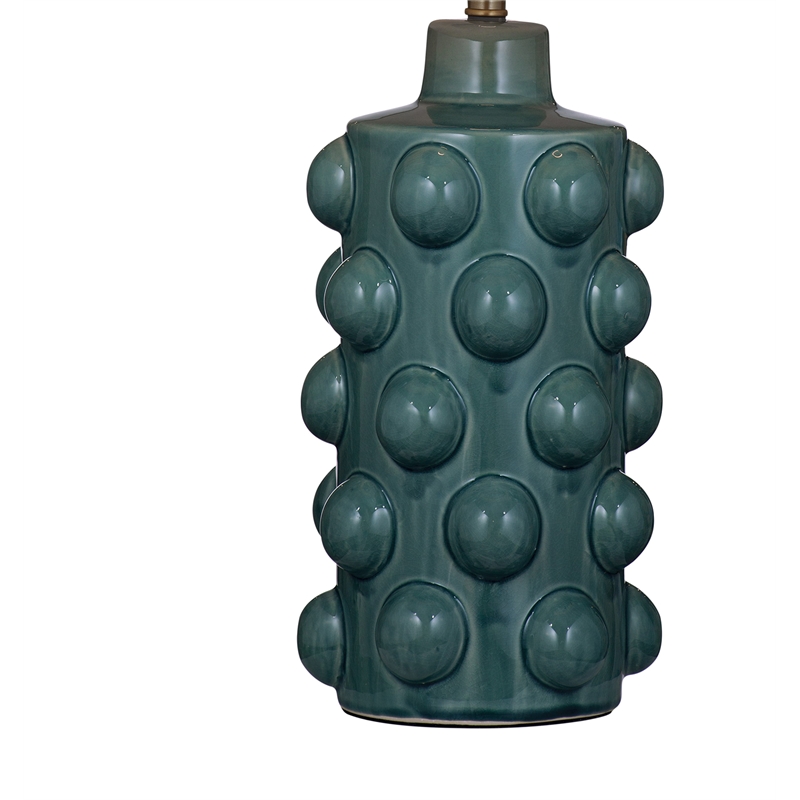 Blue Green Lynn  Ceramic Table Lamp LED Modern Accent Lighting