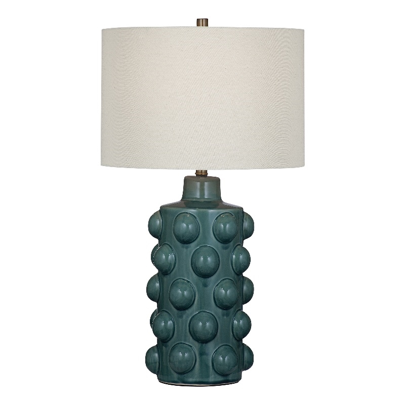 Blue Green Lynn  Ceramic Table Lamp LED Modern Accent Lighting