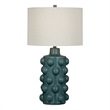 Blue Green Lynn  Ceramic Table Lamp LED Modern Accent Lighting