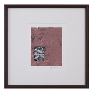 Dual Dichotomy I  Vertical Framed Print - Gray