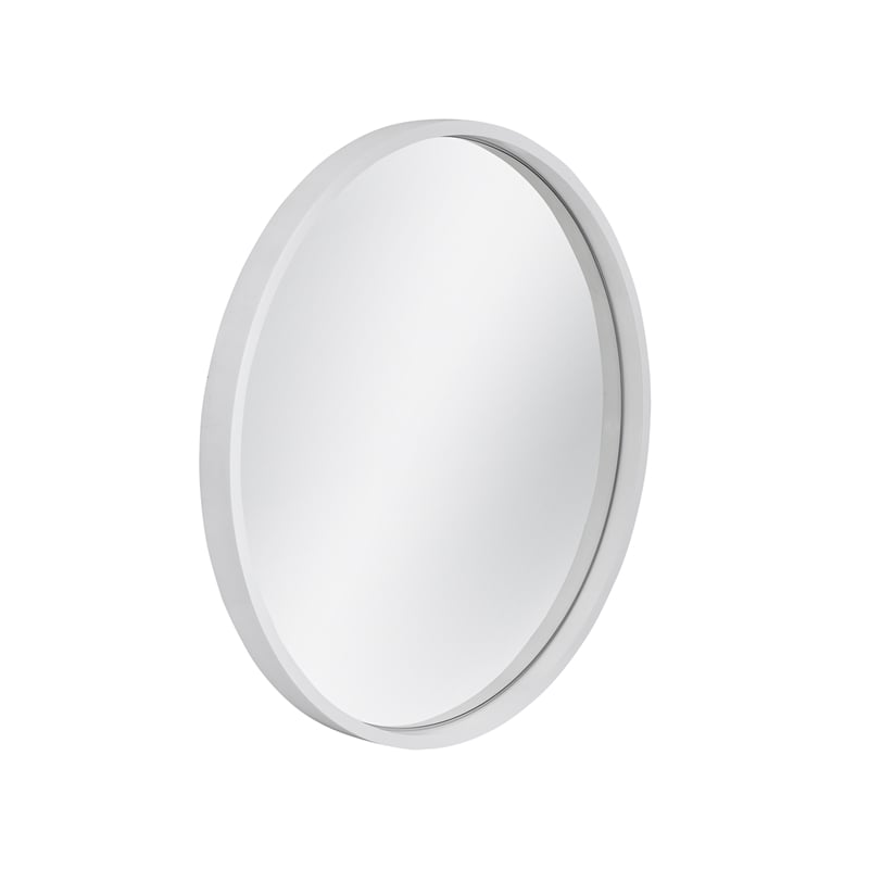 Cyprus Wall Mirror - Glossy White