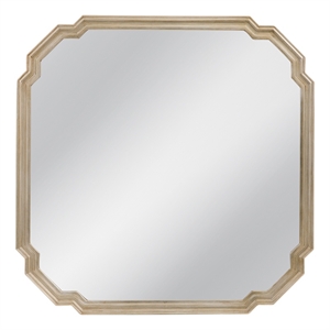 Mimosa Wall Mirror - Antique Silver Leaf