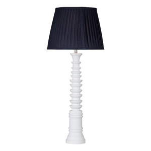 Dover Table Lamp - White