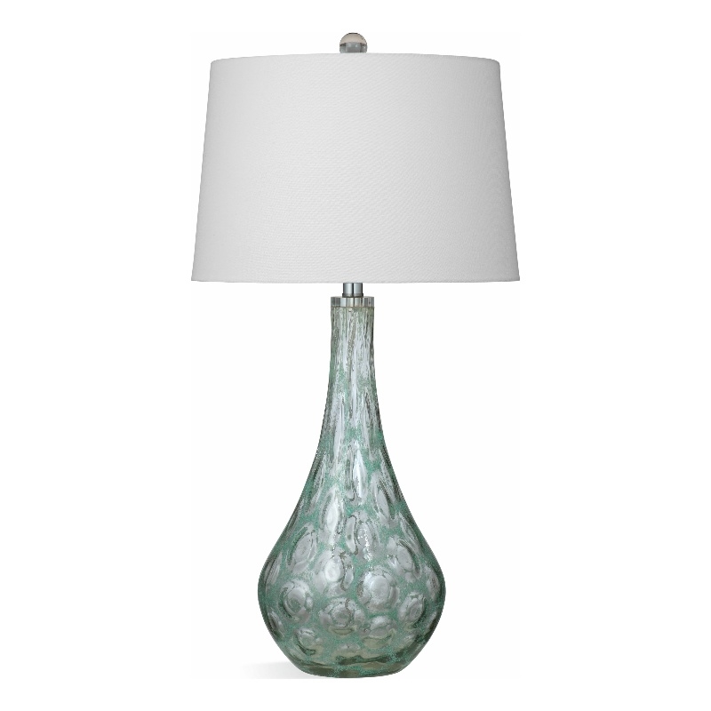 Berry Table Lamp Green Art Glass LED Accent Lighting for Home & Office