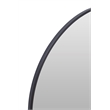 Levigne Black Iron Large Wall Mirror Modern