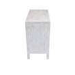 Pentak White Wash Mango Wood Boho Industrial Server