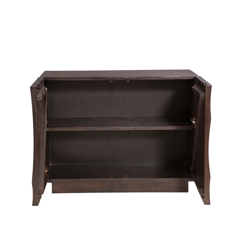 Reverie Accent Chest - Mango Wood - Coffee Bean