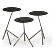 Cascade Brass Antique Bronze Nesting Tables Metal Set