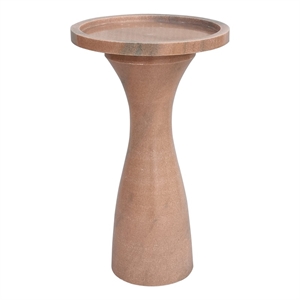 Baird Marble Accent Table - Clay