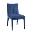 Brianne Navy Blue Velvet Dining Chair Set of 2