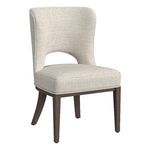 Trevino Sand Chestnut Brown Wood  Dining Chair Set of 2