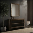 Knox Solid Pine Brown Wood Accent Coffee Table