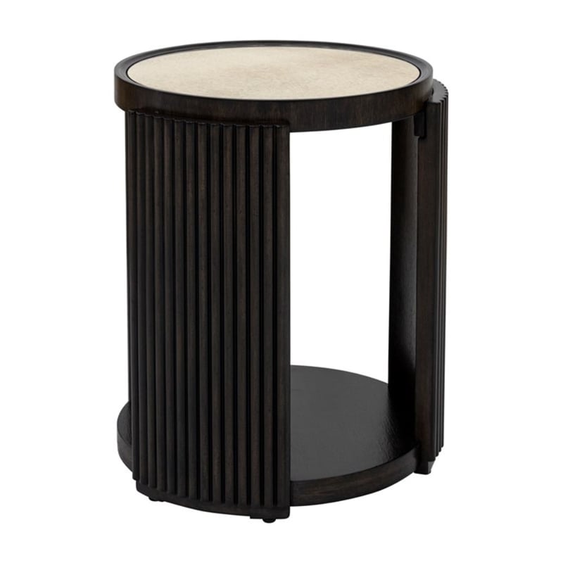 Rivera Wood End Table