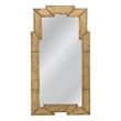 Metouro Art Deco Antique Gold Wood Floor Mirror Gilded Frame