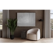 Rory Modern Upholstered Accent Chair Cushioned  Cream Fabric