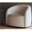 Rory Modern Upholstered Accent Chair Cushioned  Cream Fabric