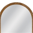 Wishing Brown Metal Decorative Wall Mirror Accent Design