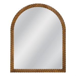 Wishing Stone Decorative Wall Mirror Elegant Accent for Living Room & Bedroom