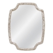 Wishing Stone Decorative Gray Resin Wall Mirror Elegant Home Accent