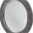 Dorotea Oversized Antique Silver Metal Wall Mirror Vintage Frame