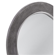 Dorotea Oversized Antique Silver Metal Wall Mirror Vintage Frame