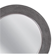 Dorotea Oversized Antique Silver Metal Wall Mirror Vintage Frame