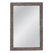 Stepford Black Cream Bone Resin Wall Mirror Modern Boho