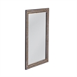 Stepford Black Cream Bone Resin Wall Mirror Modern Boho