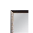 Stepford Black Cream Bone Resin Wall Mirror Modern Boho