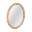Wishing Stone Decorative Crimson Resin  Framed Wall Mirror Elegant Accent