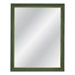 Malvern Green and Gold Rectangular Resin Framed Wall Mirror