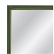 Malvern Green and Gold Rectangular Resin Framed Wall Mirror