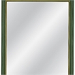 Malvern Green and Gold Rectangular Resin Framed Wall Mirror