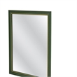 Malvern Green and Gold Rectangular Resin Framed Wall Mirror