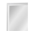 Karrenina Acrylic White Frame Wall Mirror Sleek Minimalist Design