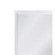 Karrenina Acrylic White Frame Wall Mirror Sleek Minimalist Design