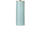 Alexander Blue Ceramic Table Lamp with Gold Accents Modern