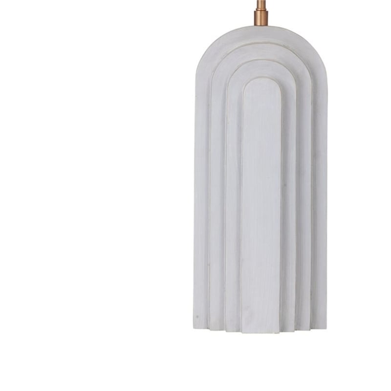 Witham Arch Base Gold Metal Table Lamp with Brass Accents Modern Classic
