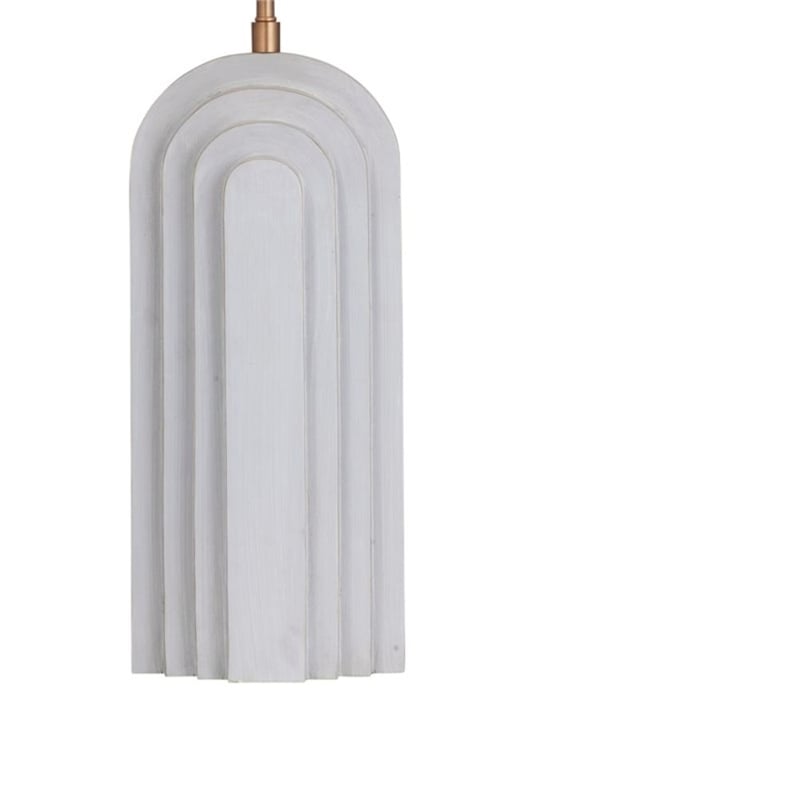Witham Arch Base Gold Metal Table Lamp with Brass Accents Modern Classic