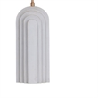 Witham Arch Base Gold Metal Table Lamp with Brass Accents Modern Classic