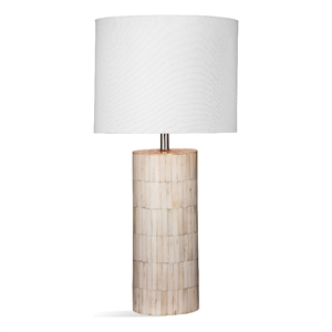 Kosmos Cream Modern LED Metal Table Lamp Bedroom Office Lighting